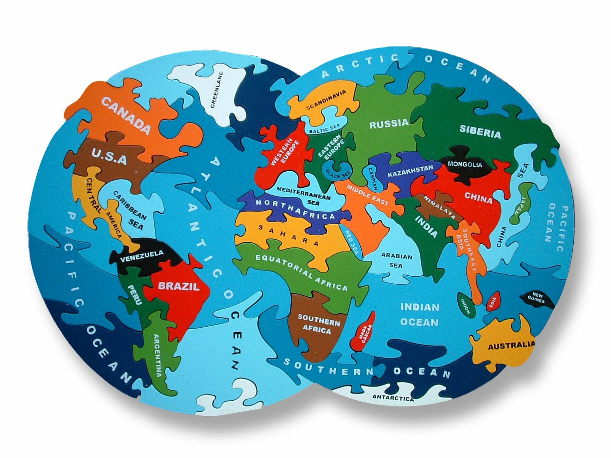 Map Jigsaws