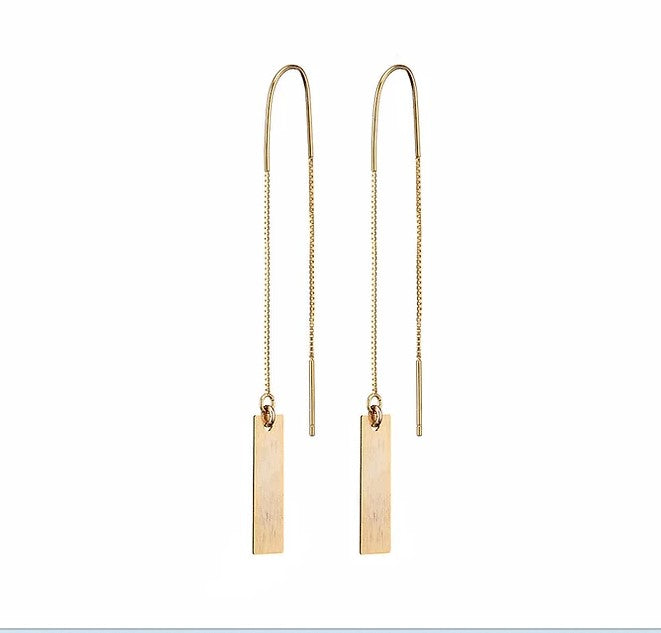 Threader Bar Earrings