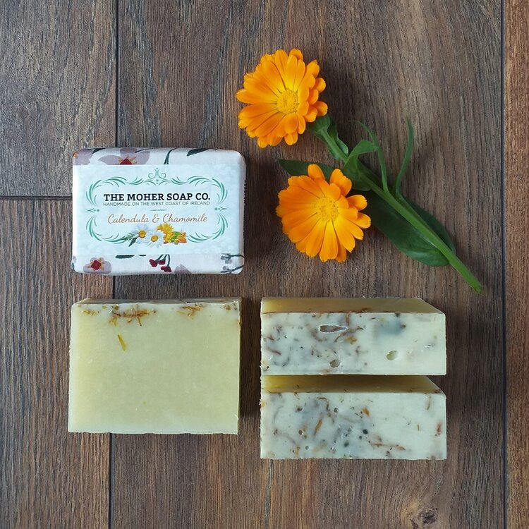 Natural Soap Bar - Calendula and Chamomile