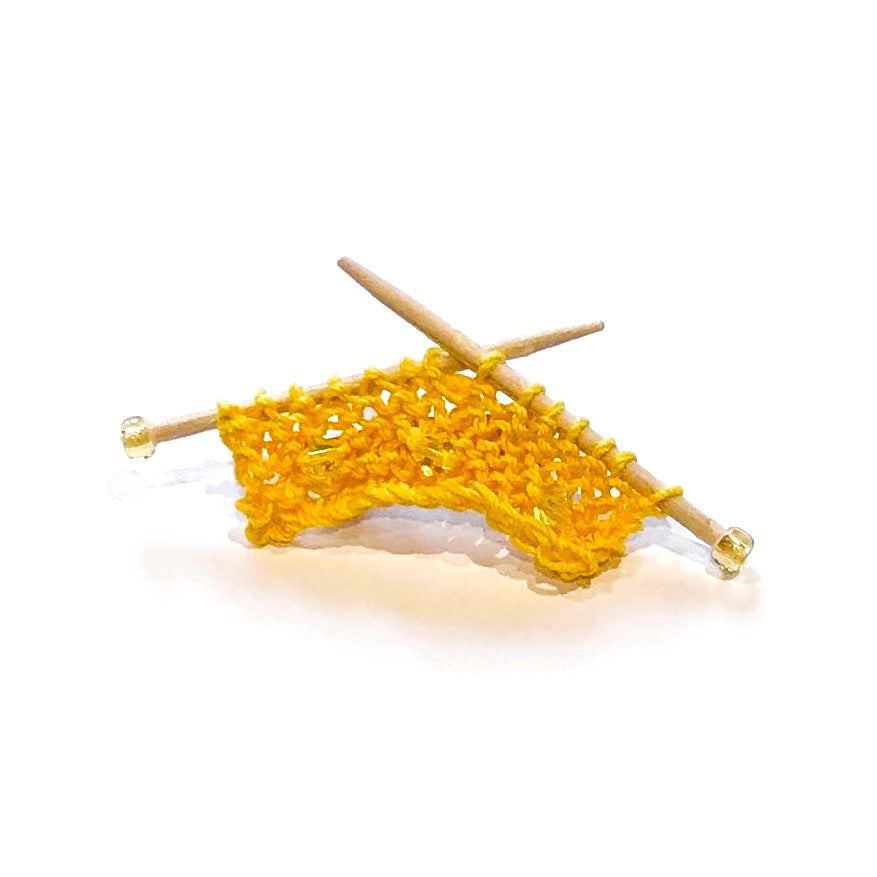Rubyhues &#39;Knitting&#39; Brooch
