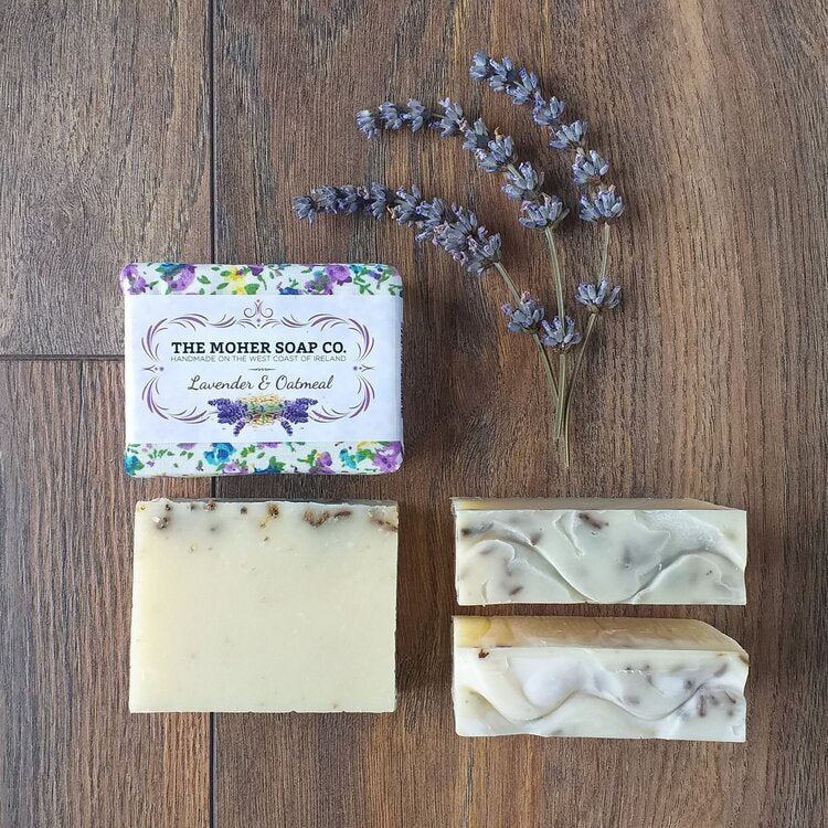 Natural Soap Bar - Lavender and Oatmeal