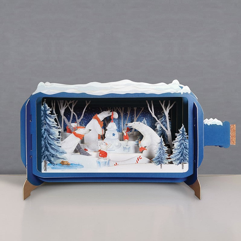 &quot;Message in a Bottle&quot; Christmas Card (XMIB080)