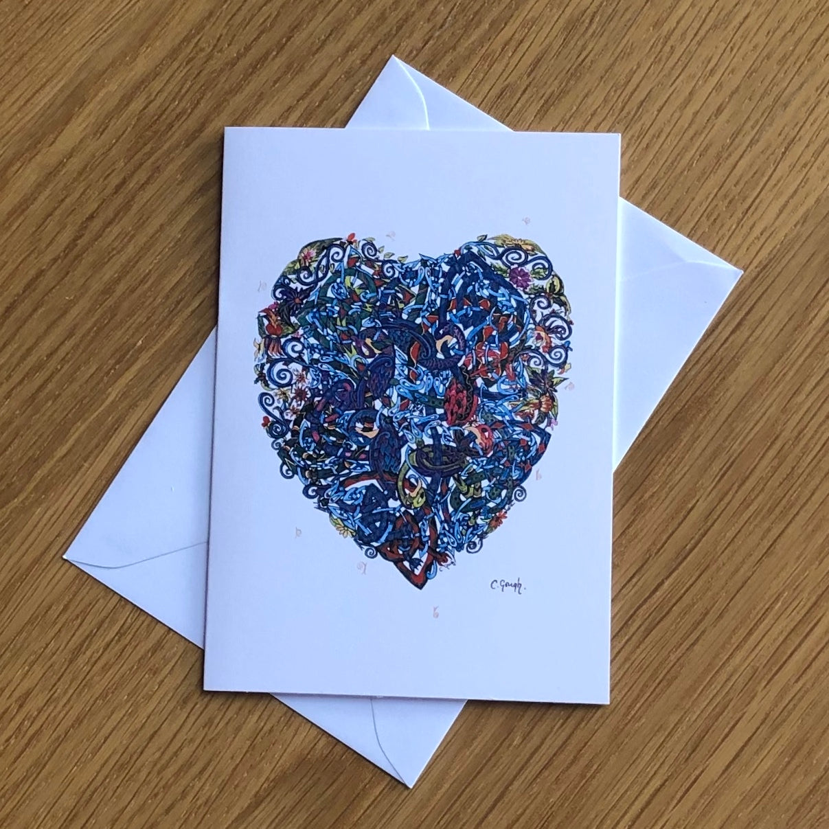 CG Card Celtic Heart