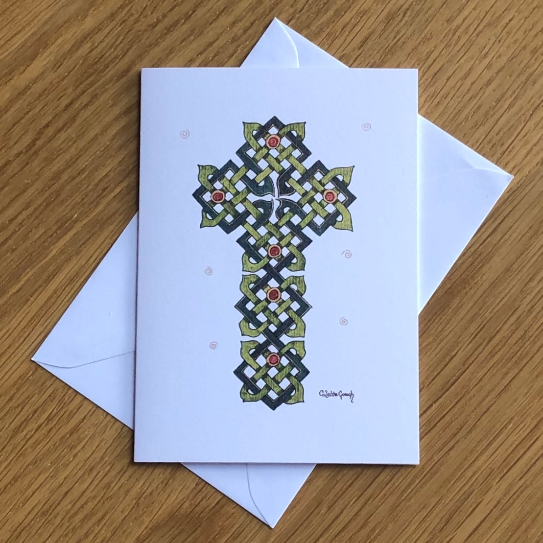 Celtic Cross Greetings Card