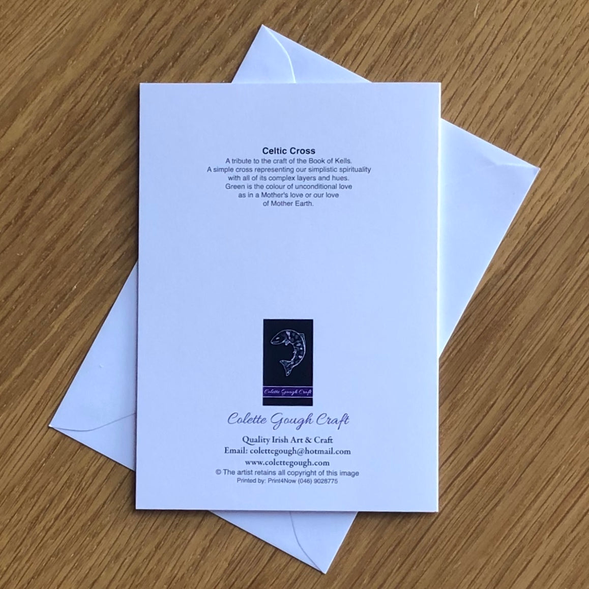 Celtic Cross Greetings Card