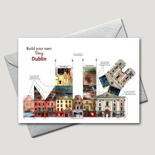 Tiny Dublin Greetings Card