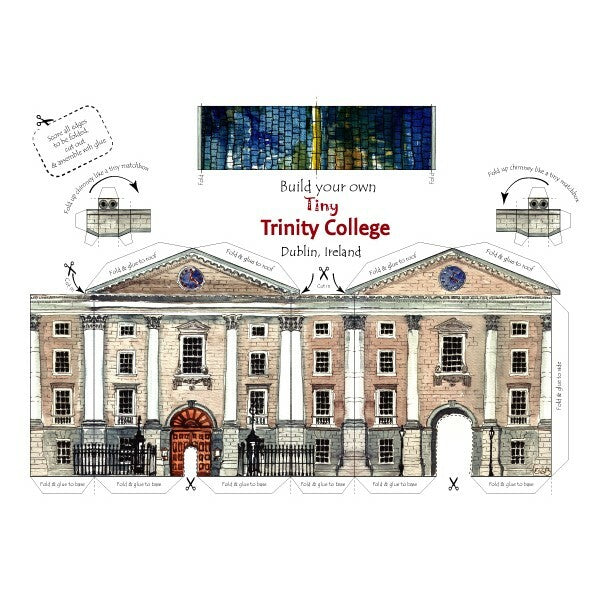 Tiny Trinity College Card