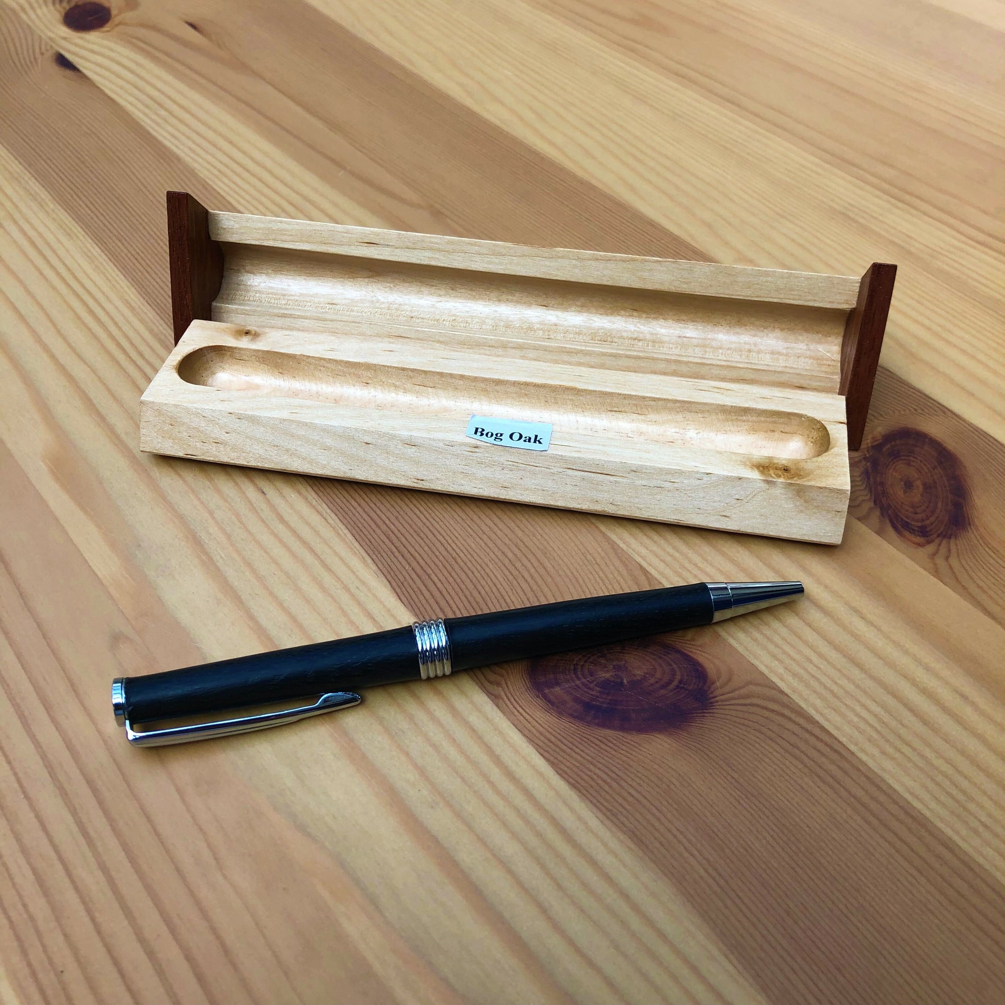 Hand Turned Bog Oak Pen