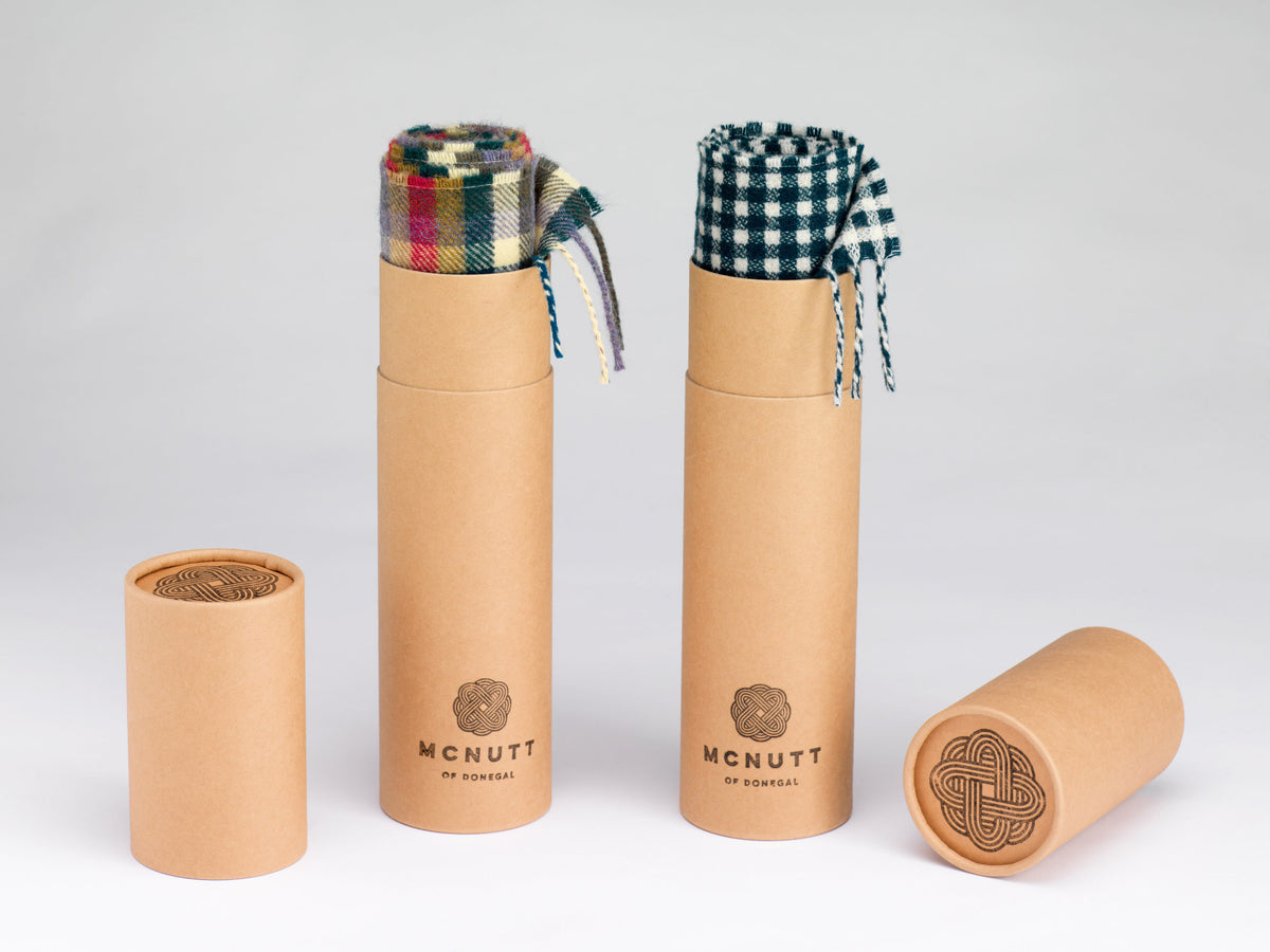 &quot;Chianti&quot; Lambswool Scarf with Gift Box