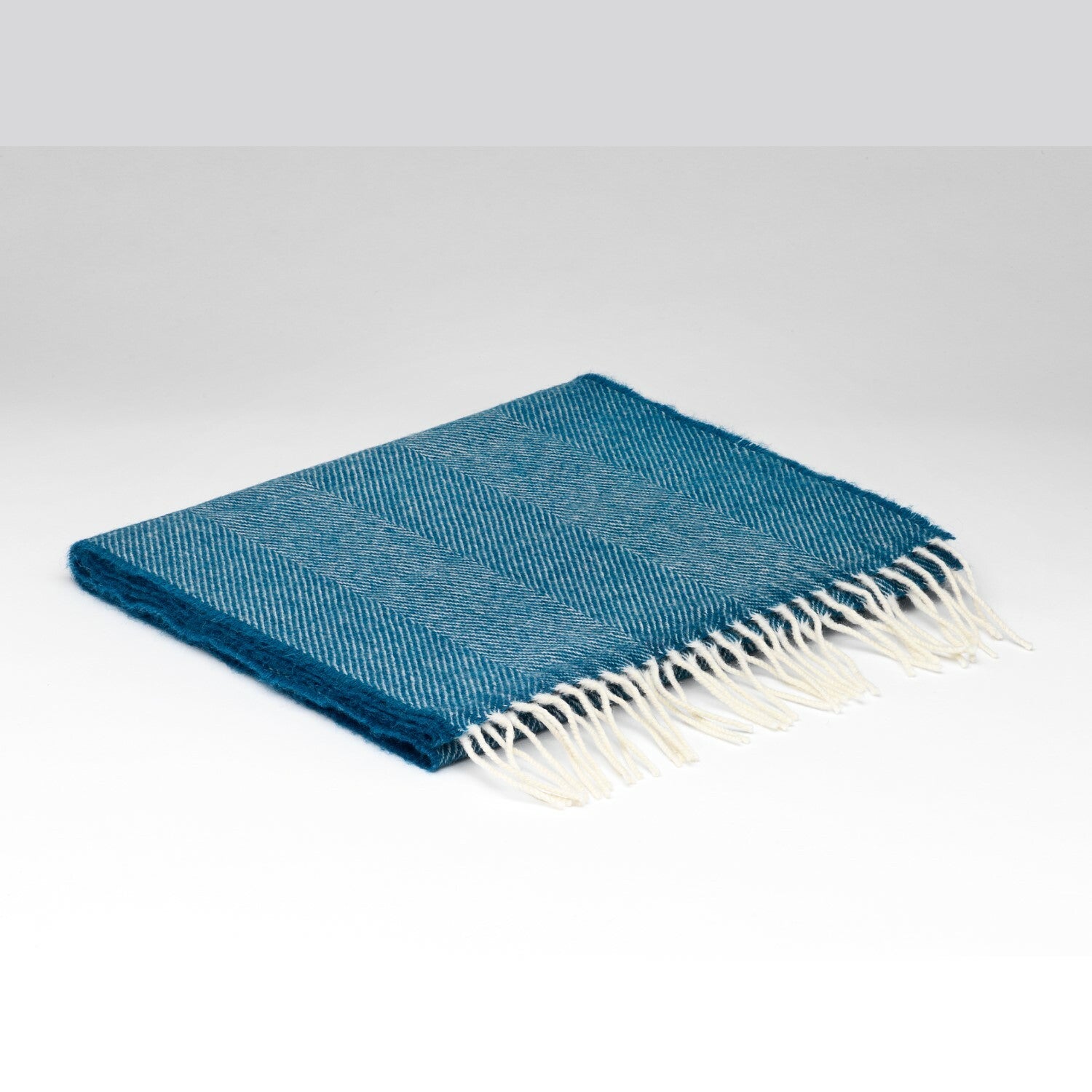 "Kingfisher" Lambswool Scarf with Gift Box