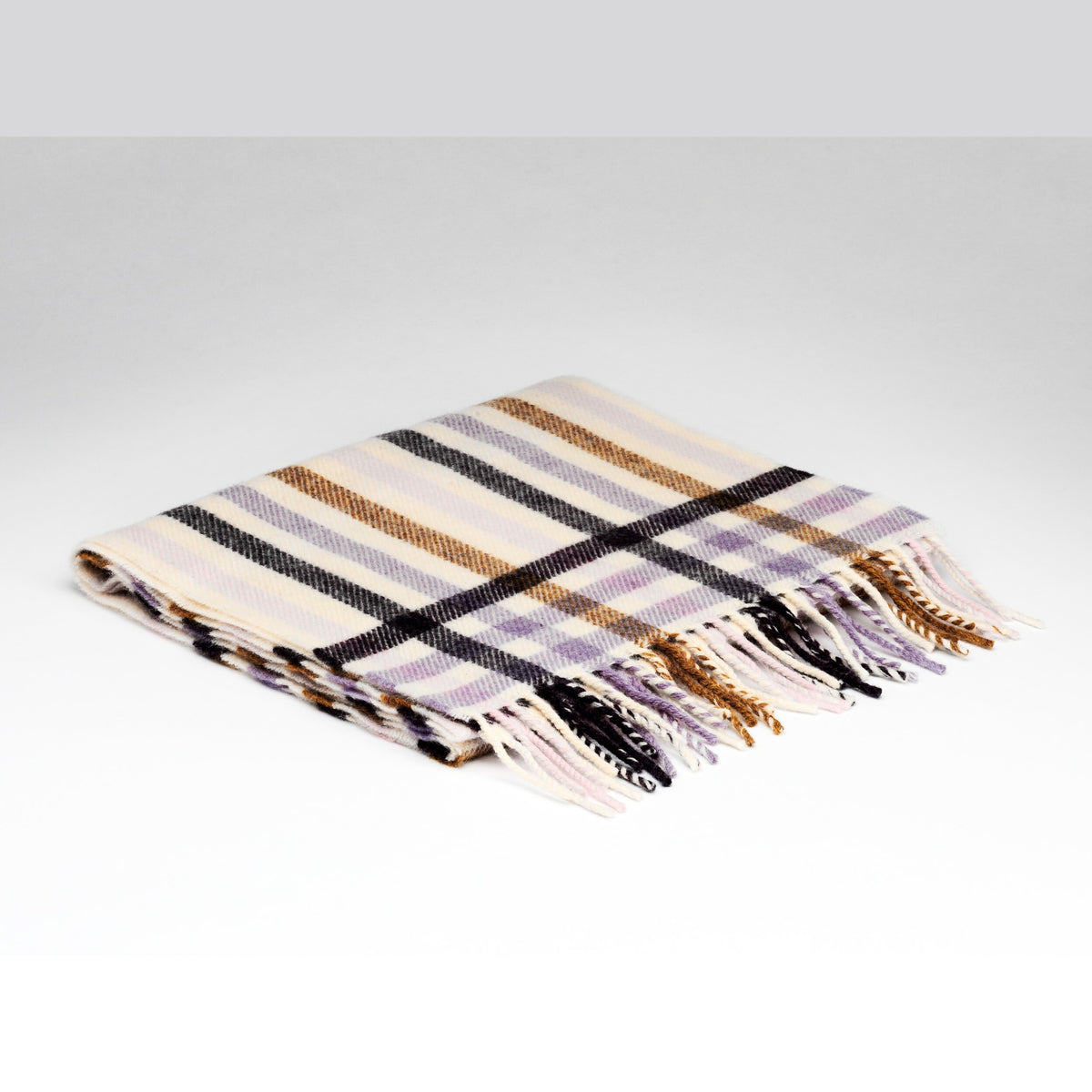 &quot;Milk and Honey&quot; Lambswool Scarf with Gift Box