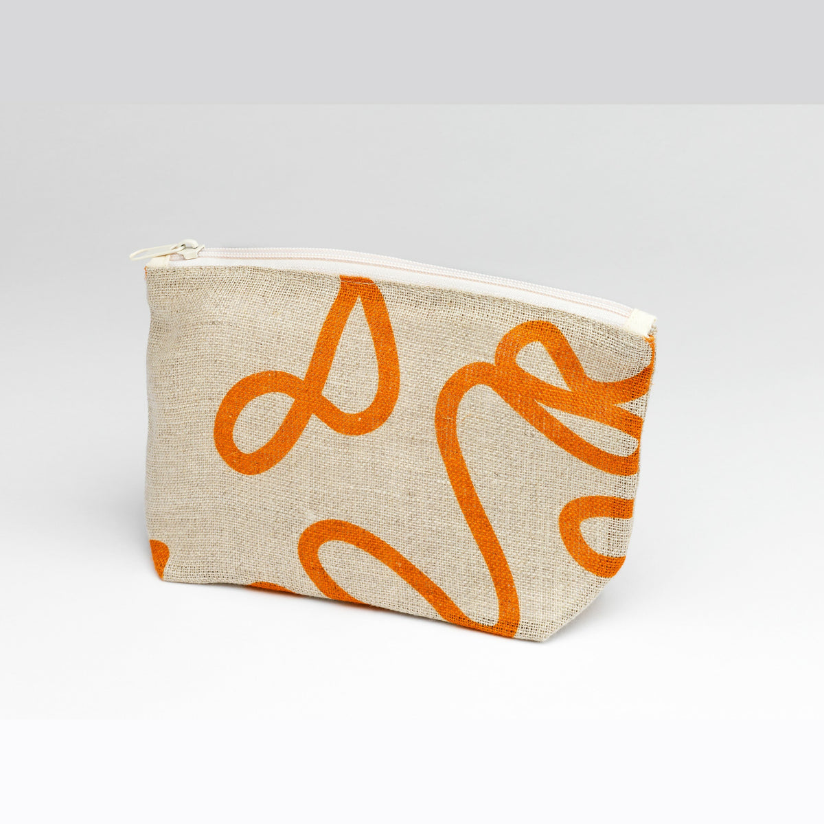 &quot;Yarn&quot; Irish Linen Makeup Bag