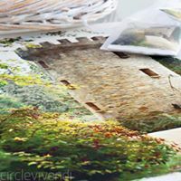 &quot;Powerscourt&quot; Tea Towel