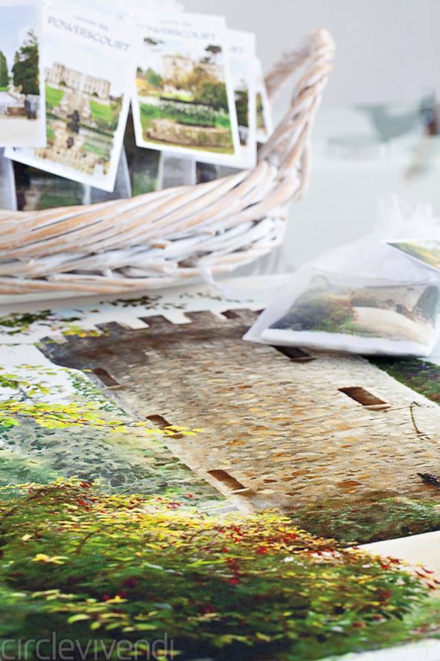 &quot;Powerscourt&quot; Tea Towel
