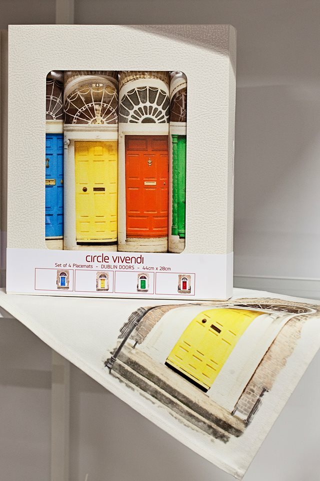 &quot;Dublin Doors&quot; Placemats