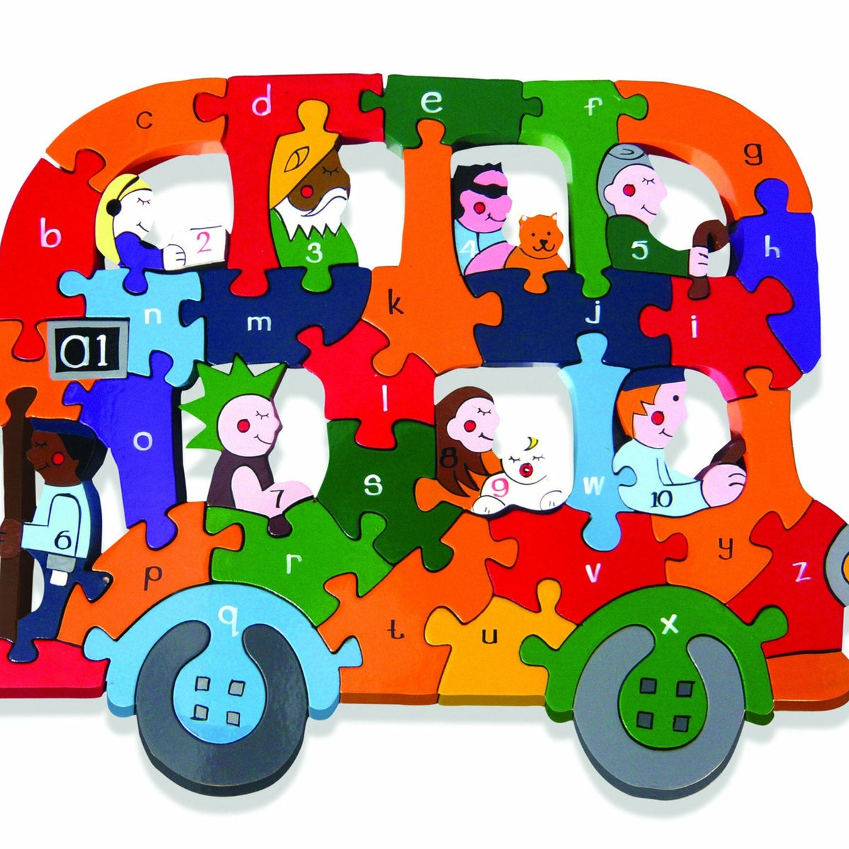AJ 101 Alphabet Bus