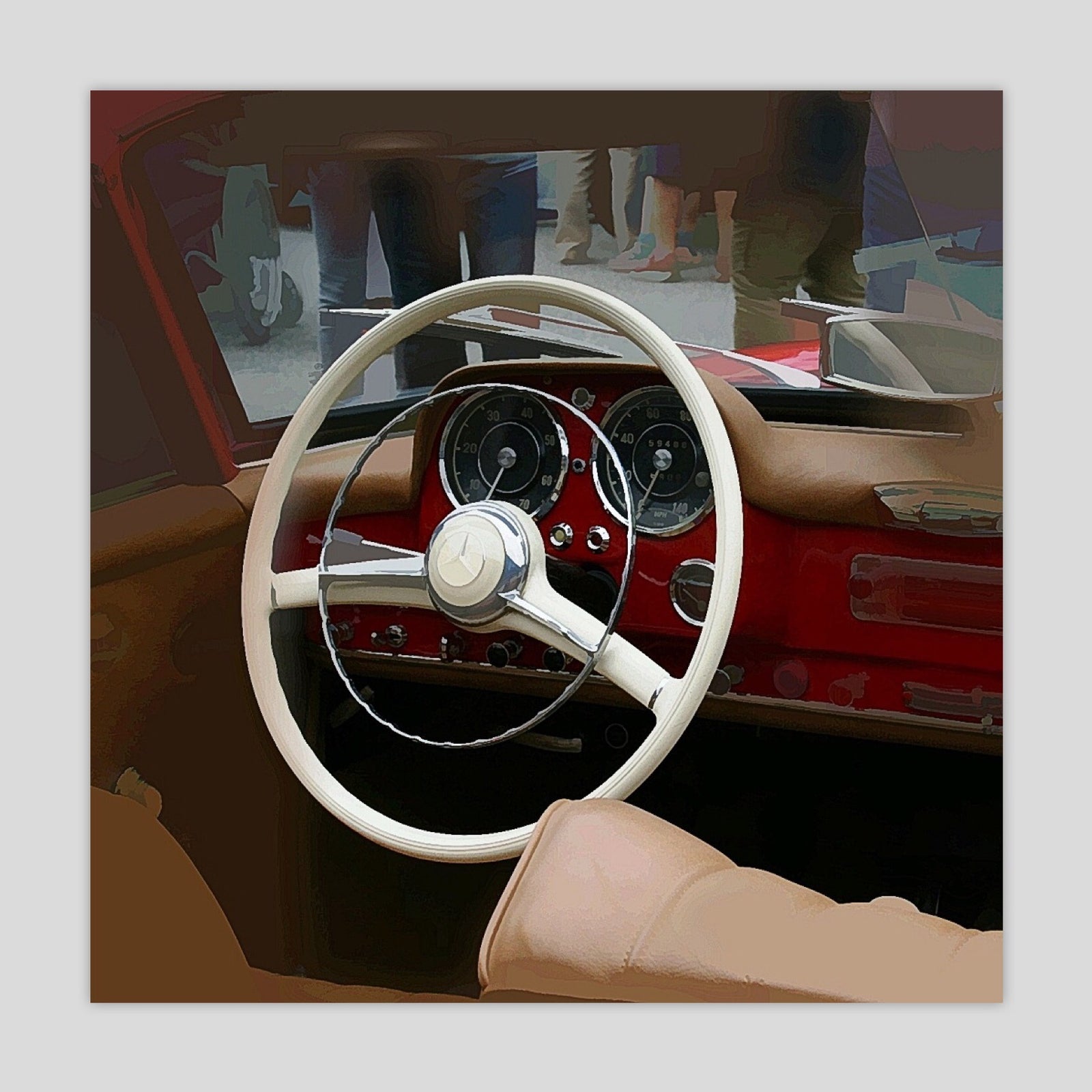 Vintage Mercedes (2685S)