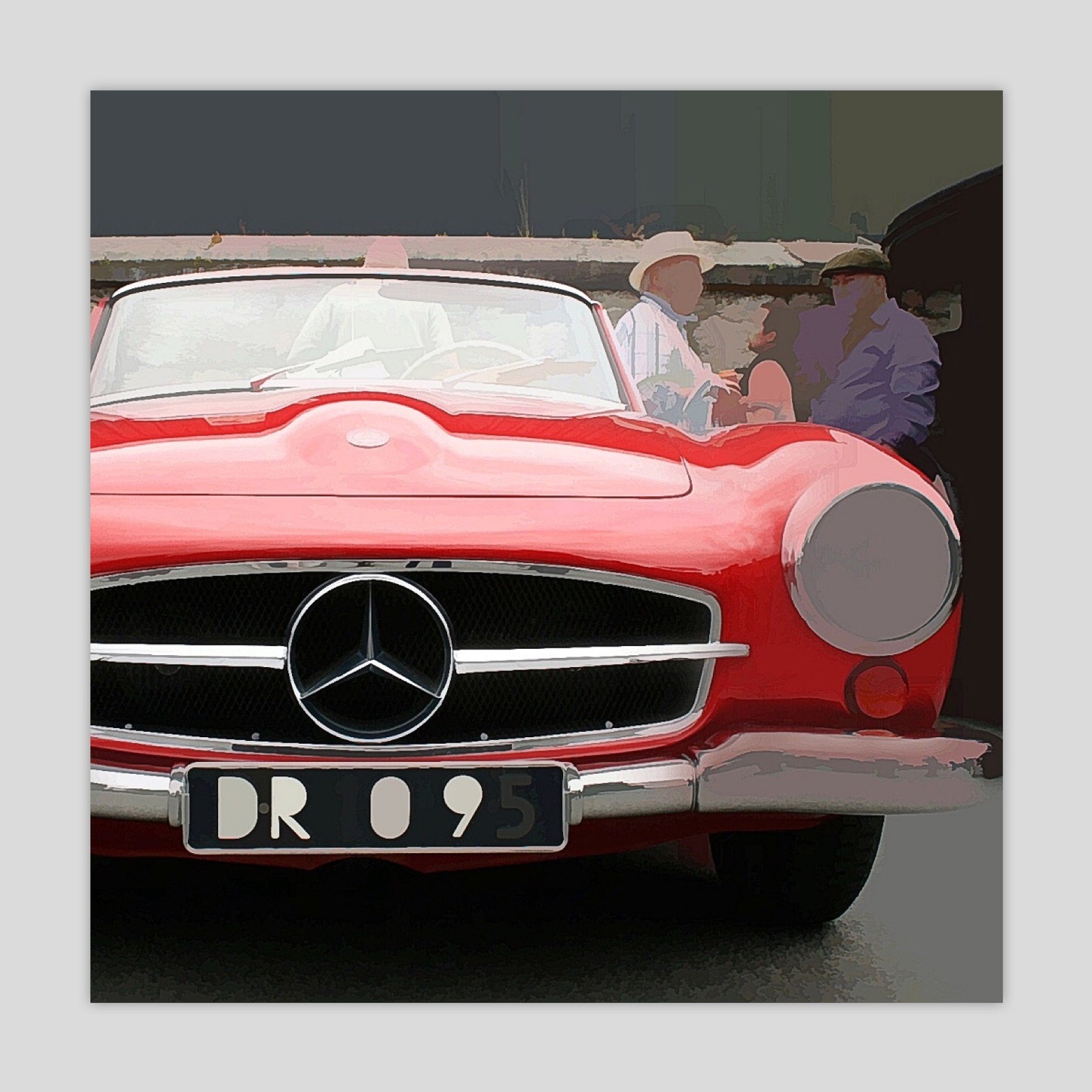 Vintage Mercedes (2735S)