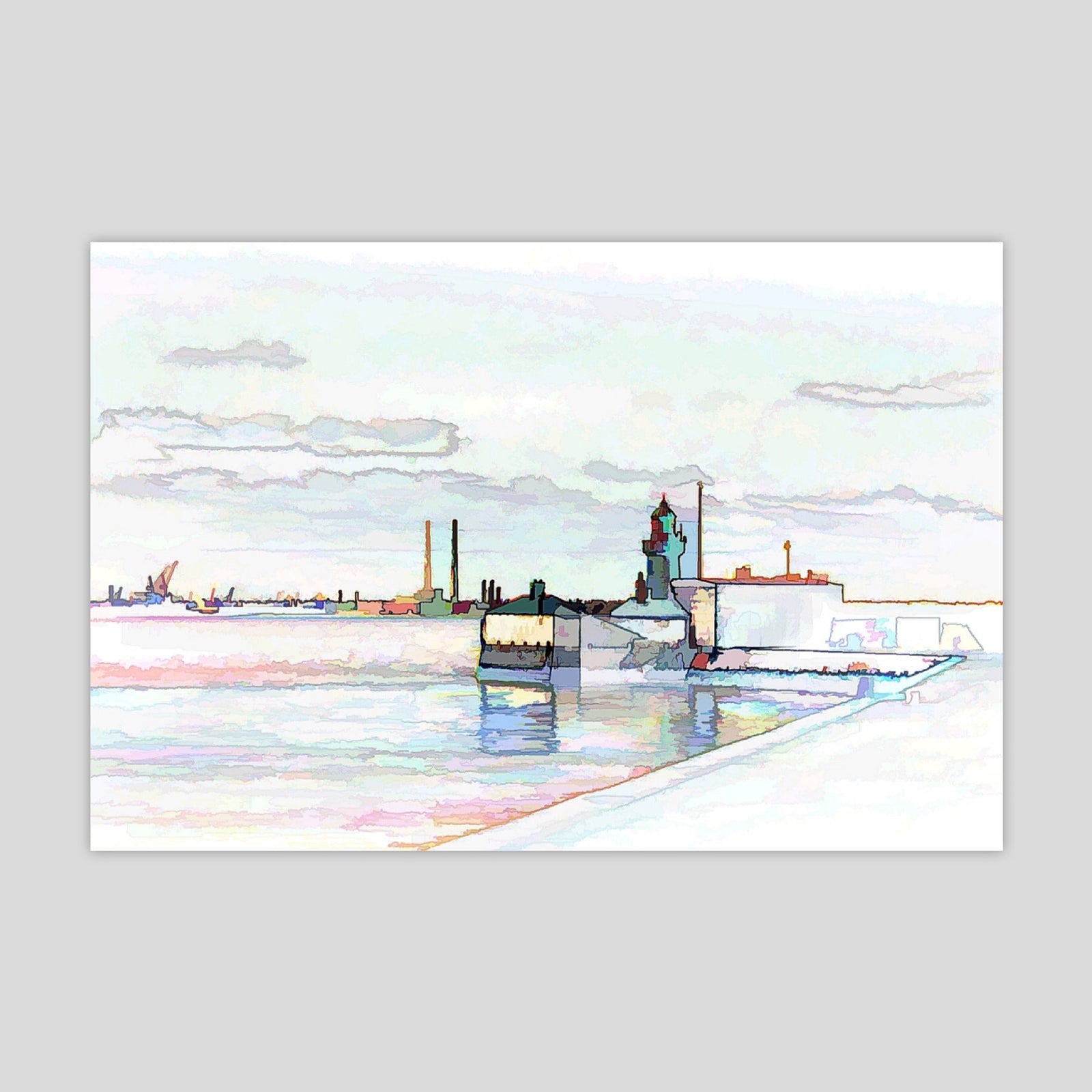 Dun Laoghaire Harbour (2980R-A8)