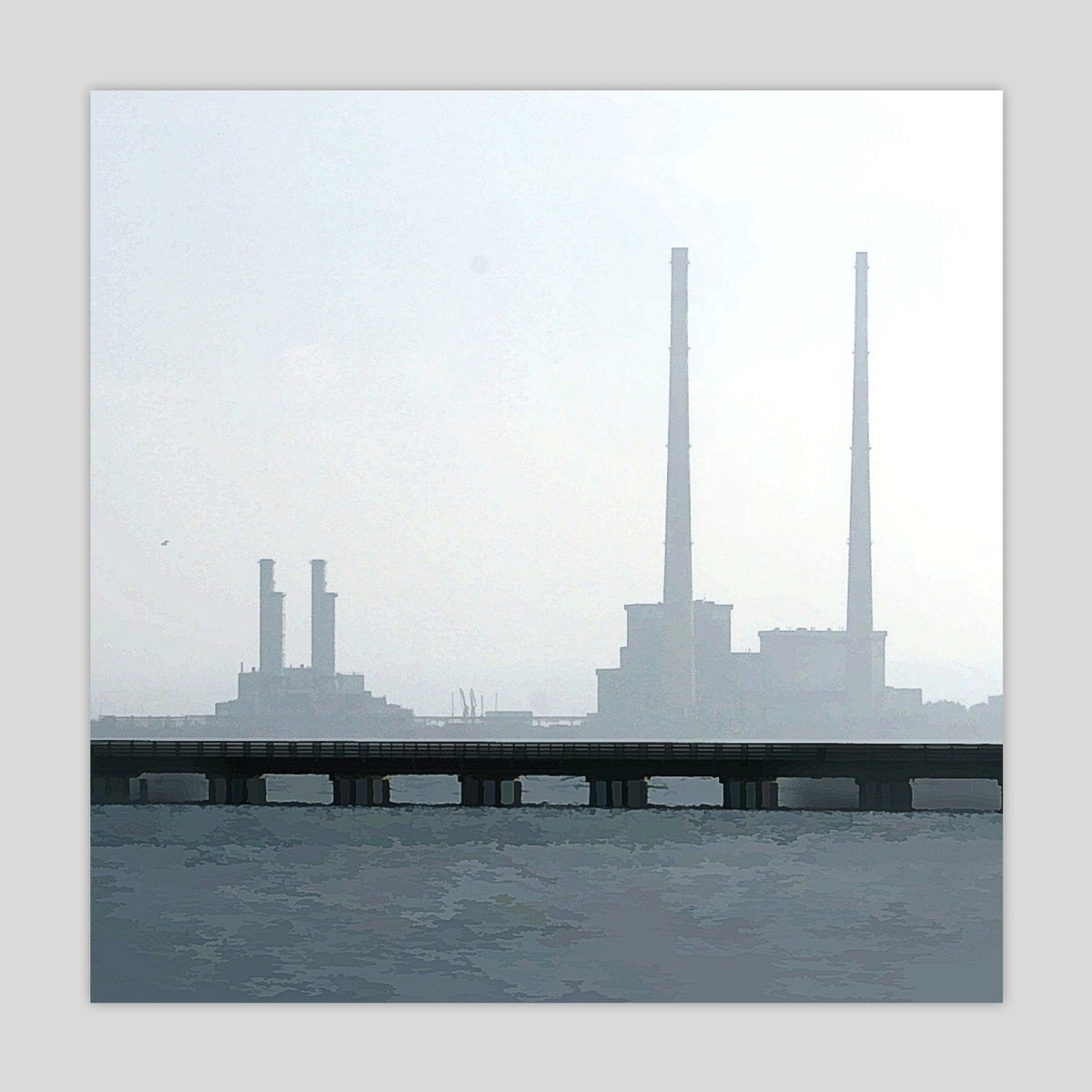 Poolbeg from Dollymount (3041S-M7)
