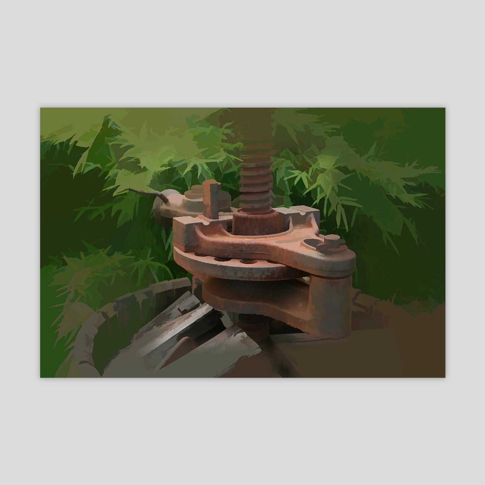 Umbrian Farm 6 (Olive Press) (16917-06)