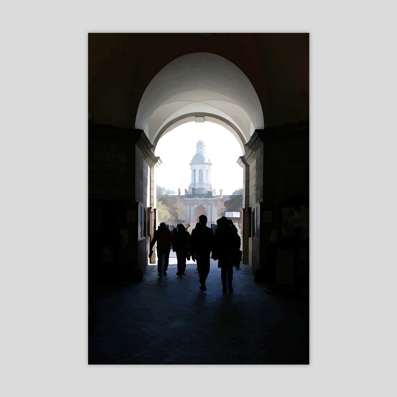 Trinity College Dublin: Front Arch (2504R-M3)