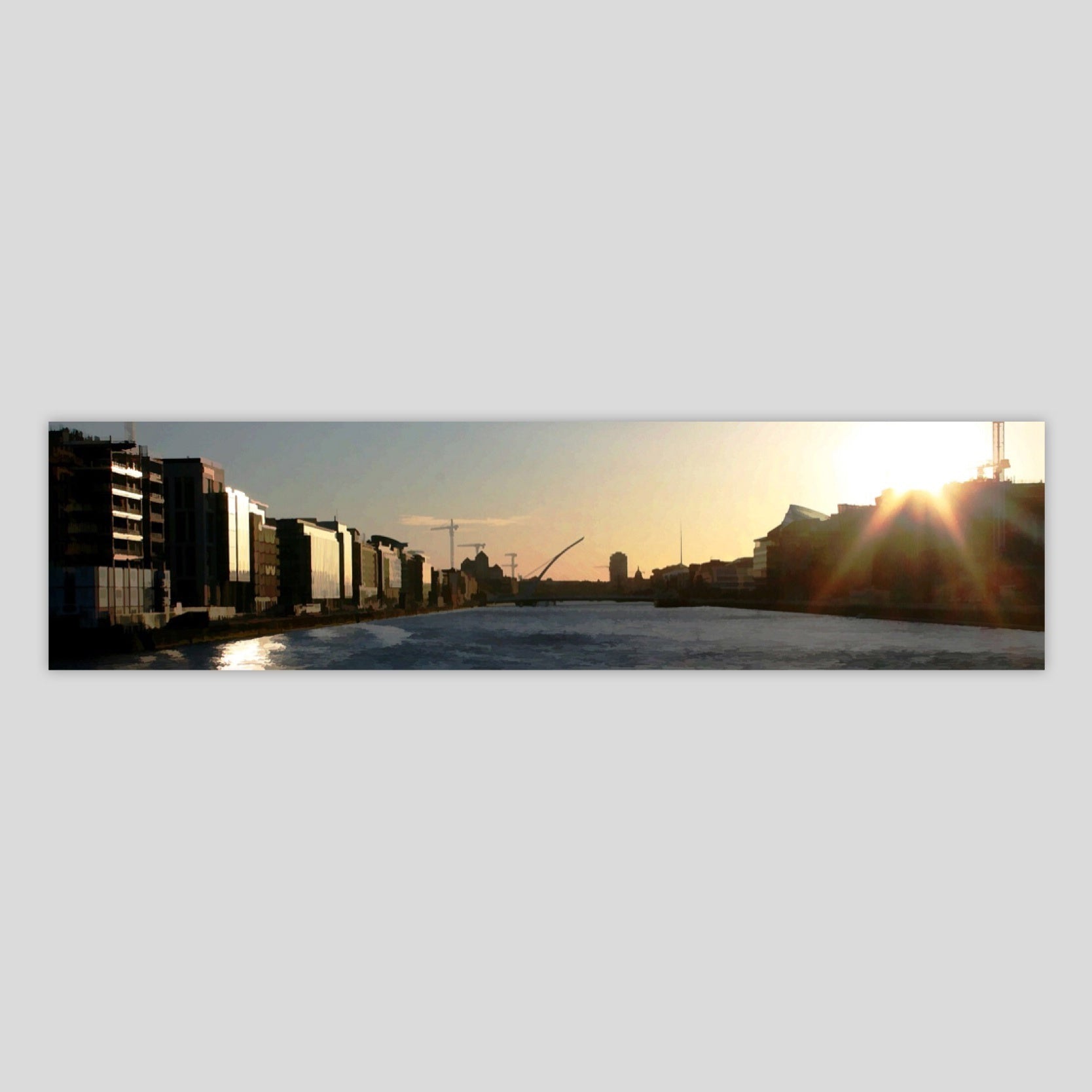 Sunset on the Liffey (3478P-M3)