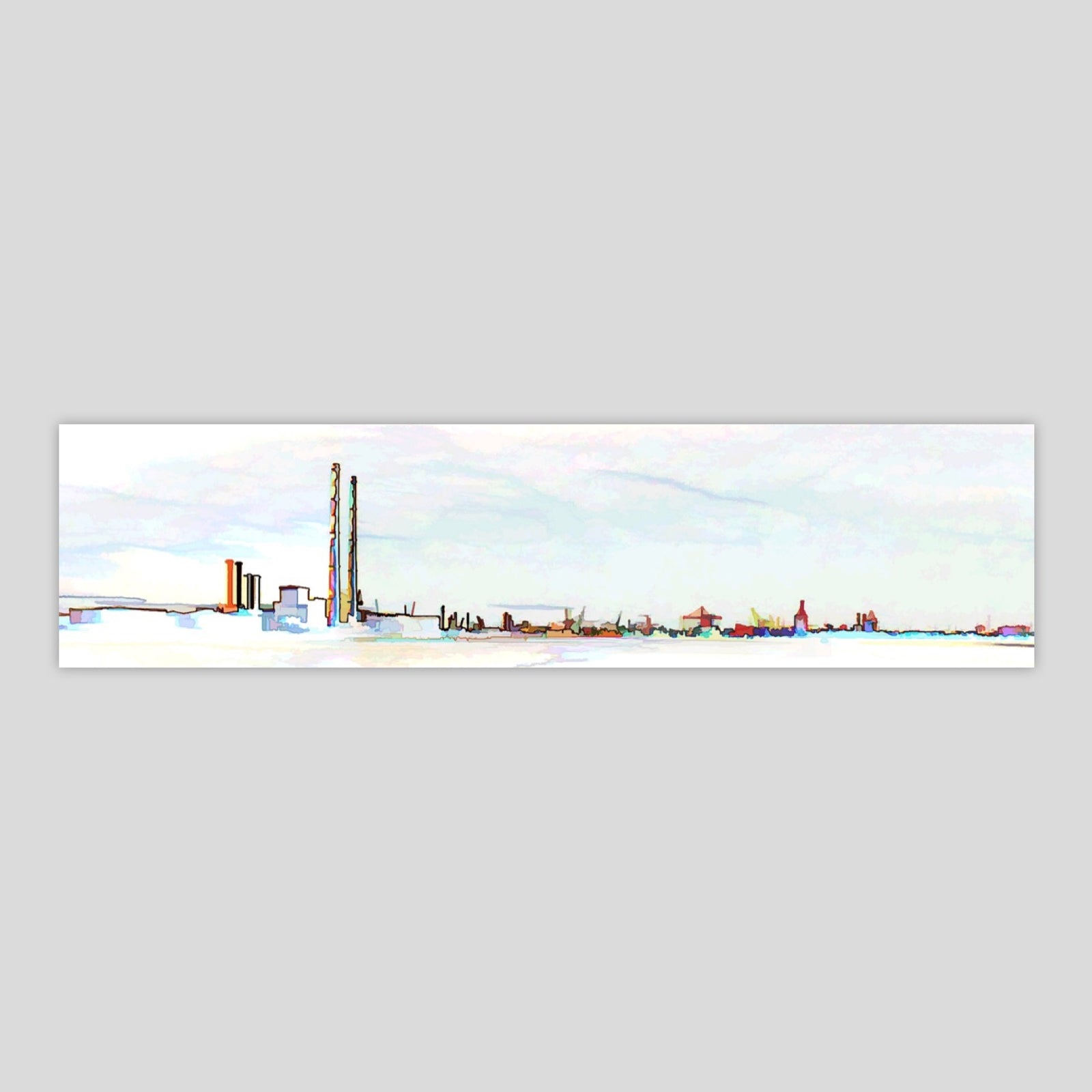 Dublin Port from Poolbeg 1 (3430P-A8)