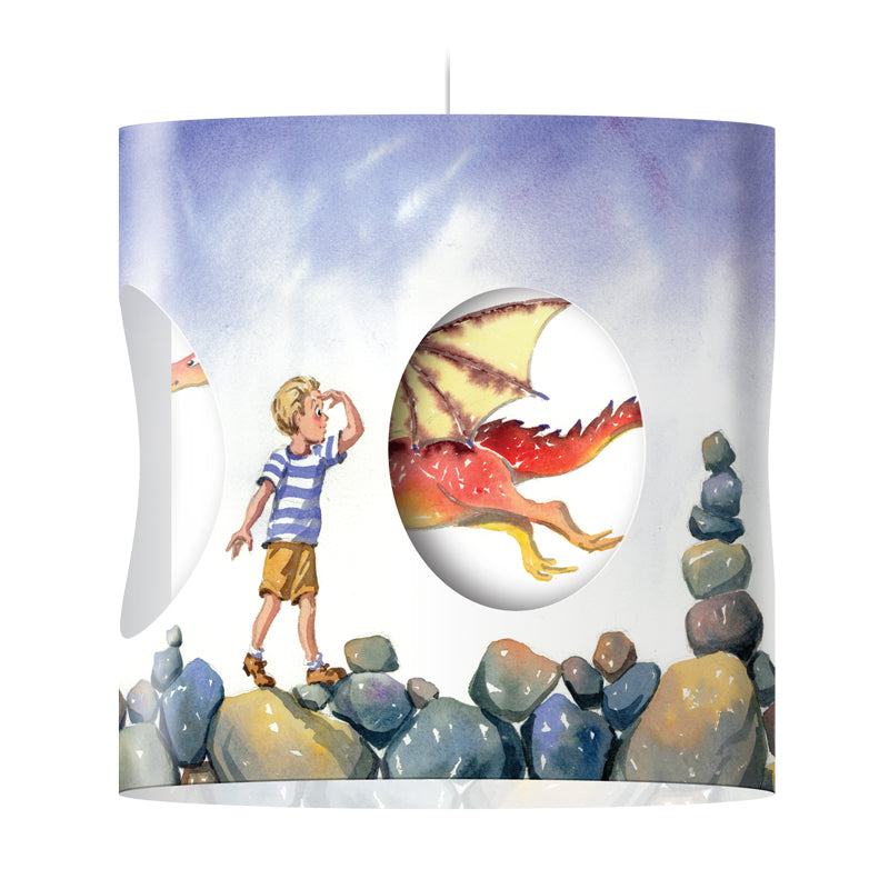 "Dragon" Rotating Lampshade (Boy)