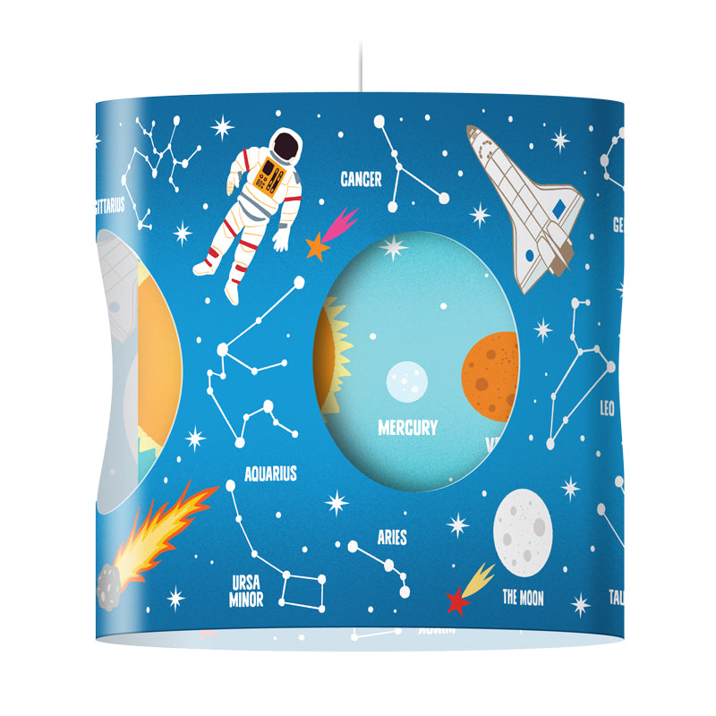 "Cosmos" Rotating Lampshade