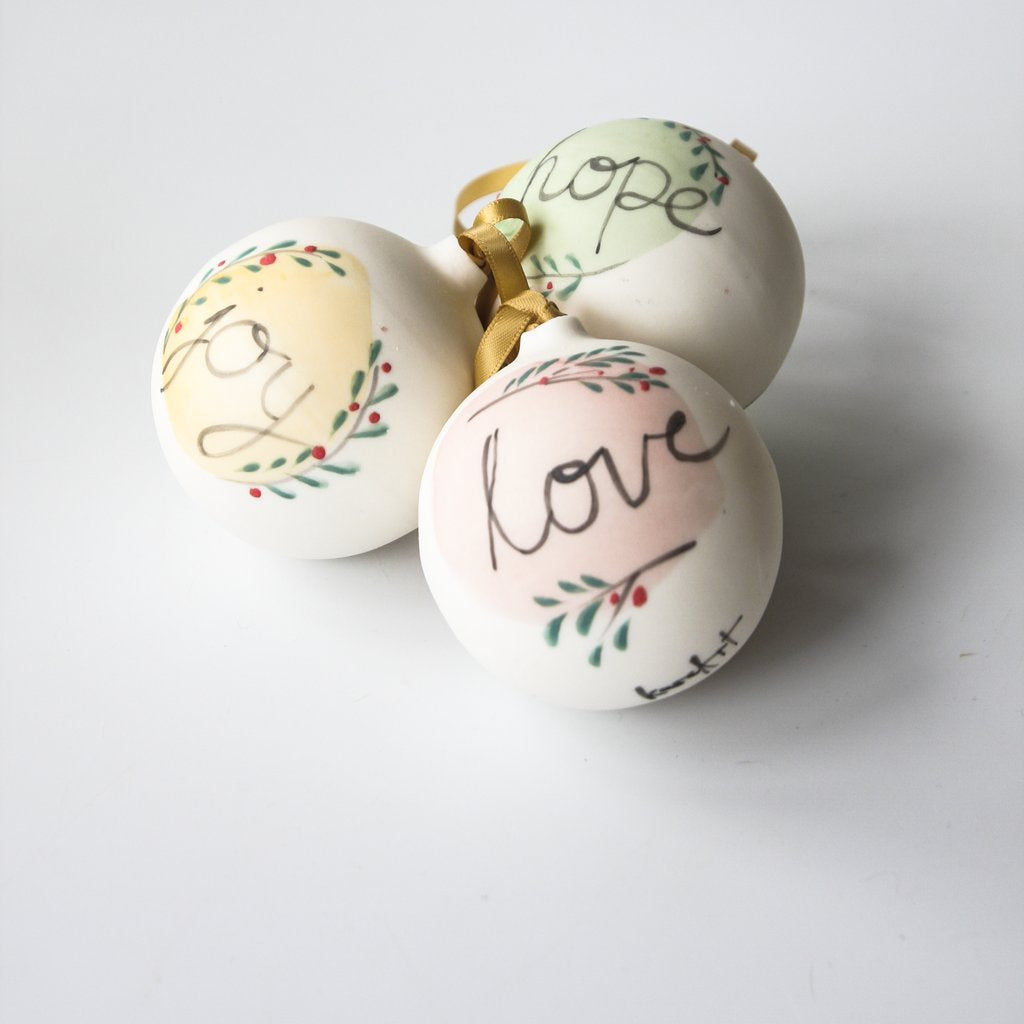 Christmas Bauble - Joy