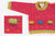 Handknitted Baby Sweater - Cerise with Sheep motif
