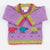 Handknitted Baby Sweater - Lilac  with Rainbow Sheep motif