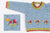 Handknitted Baby Sweater - Blue with Boat motif