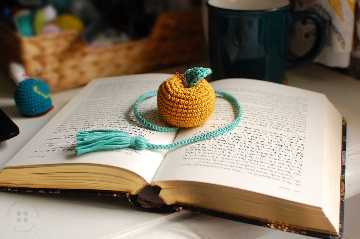 Golden Apple Bookmark