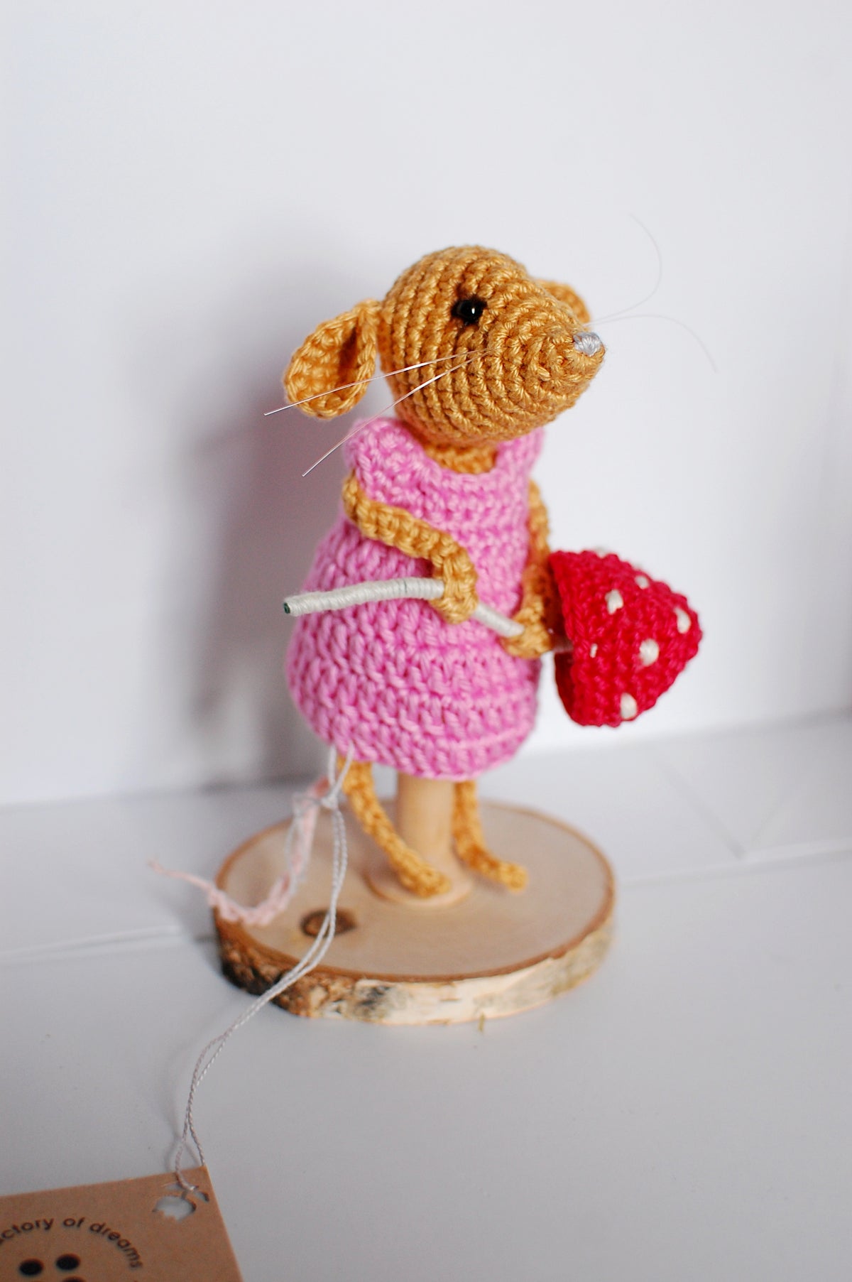 Toadstool Mouse (Pink)
