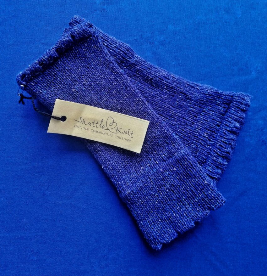 Fingerless Gloves Denim