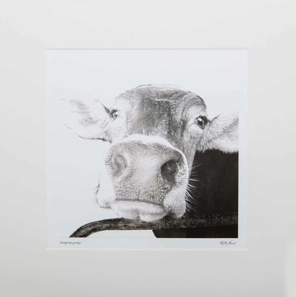 Gorgeous George Mounted Print