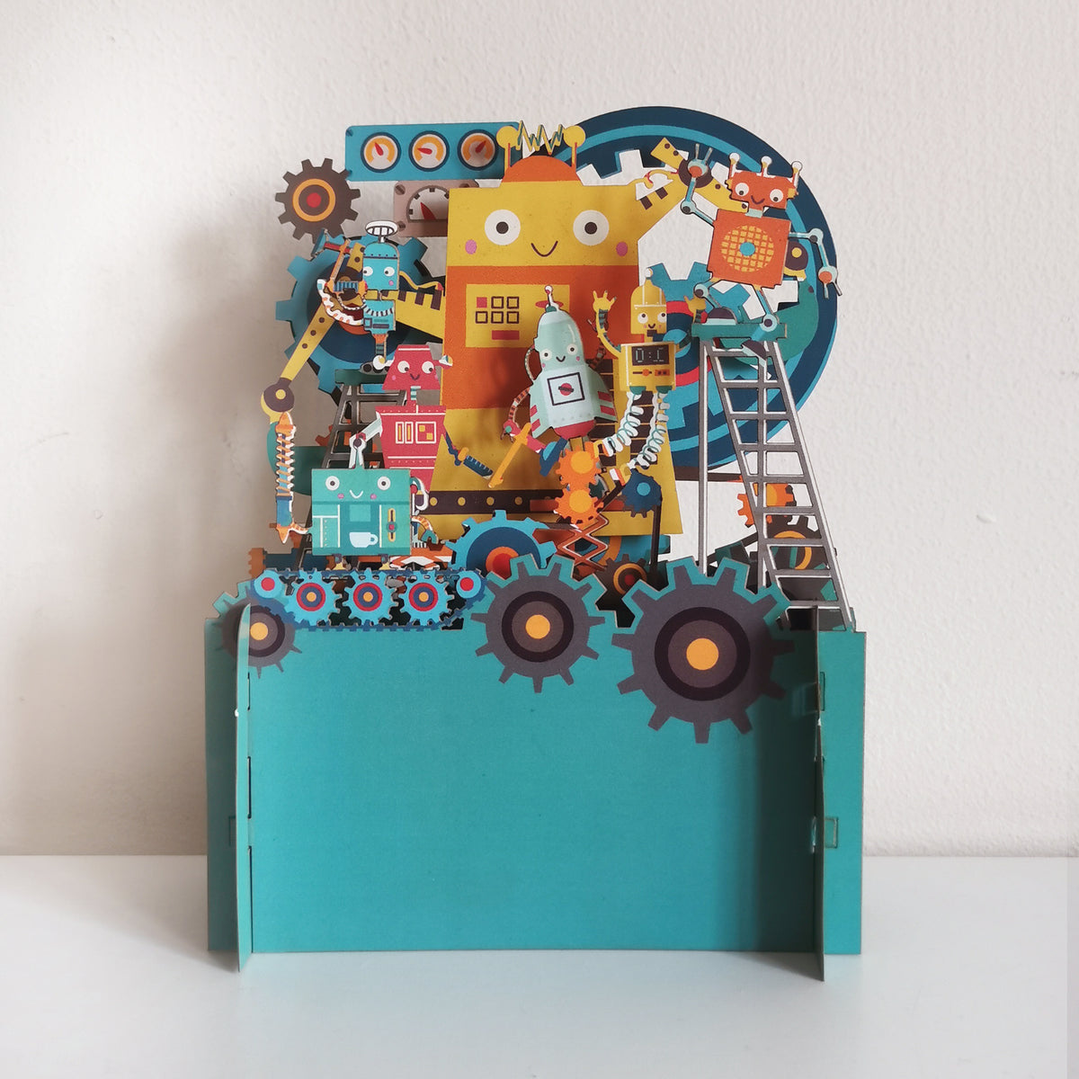 Kids Pop-up 3D Card &#39;Robot&#39; (KID023)