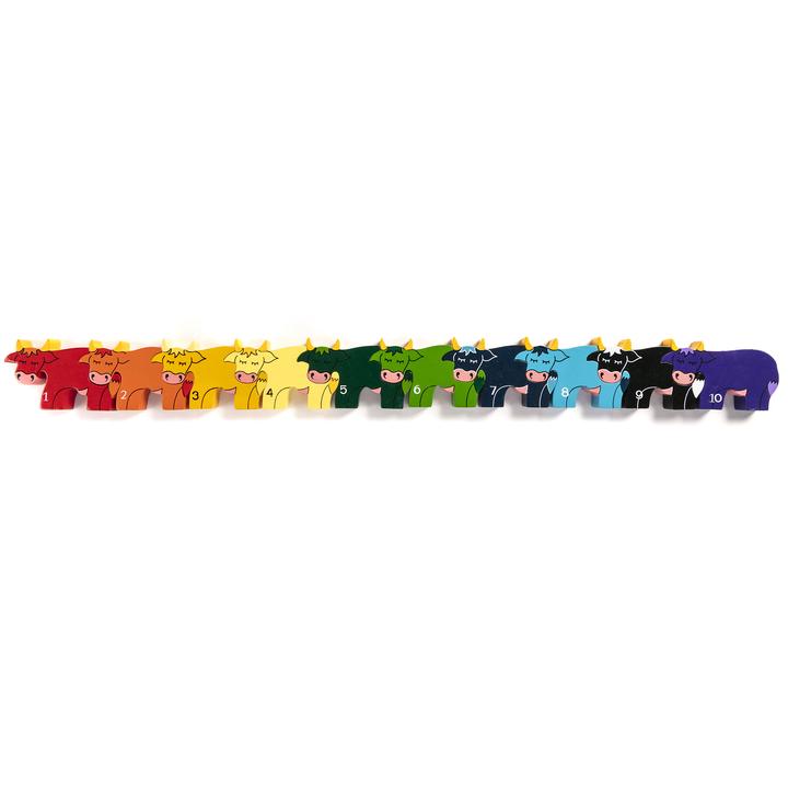 Number Row Cows
