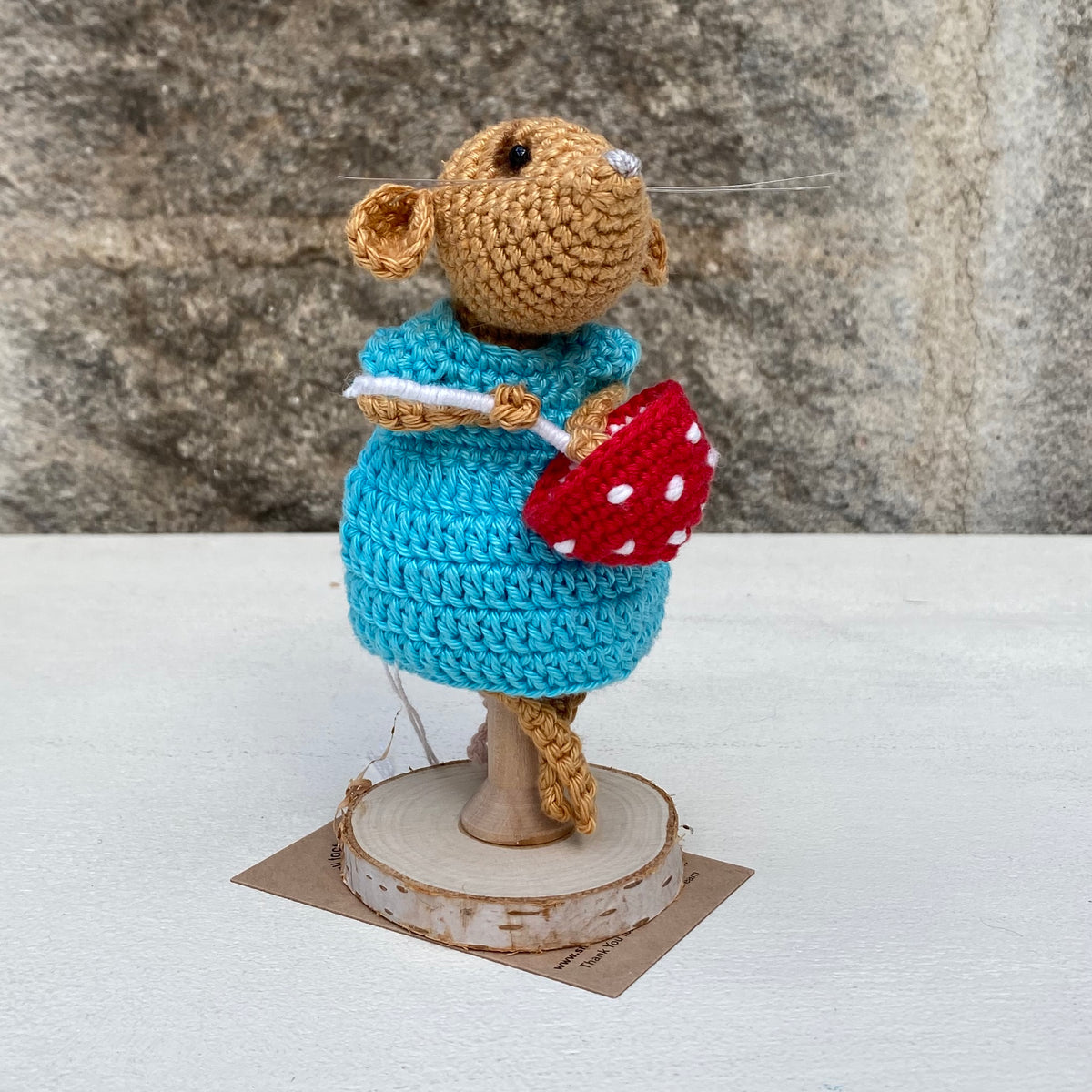 Small Factory of Dreams - Toadstool Mouse - Aqua