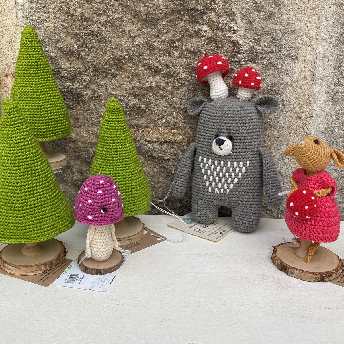 Small Factory of Dreams - Toadstool Mouse - Aqua