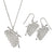 Rubyhues 'Work in Progress' Sterling Silver Earrings