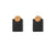 Dinish  Small Stud Black