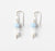 Angelite Silver North Star Earrings