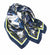 Wolves (Navy) Silk Scarf by Debbie Millington