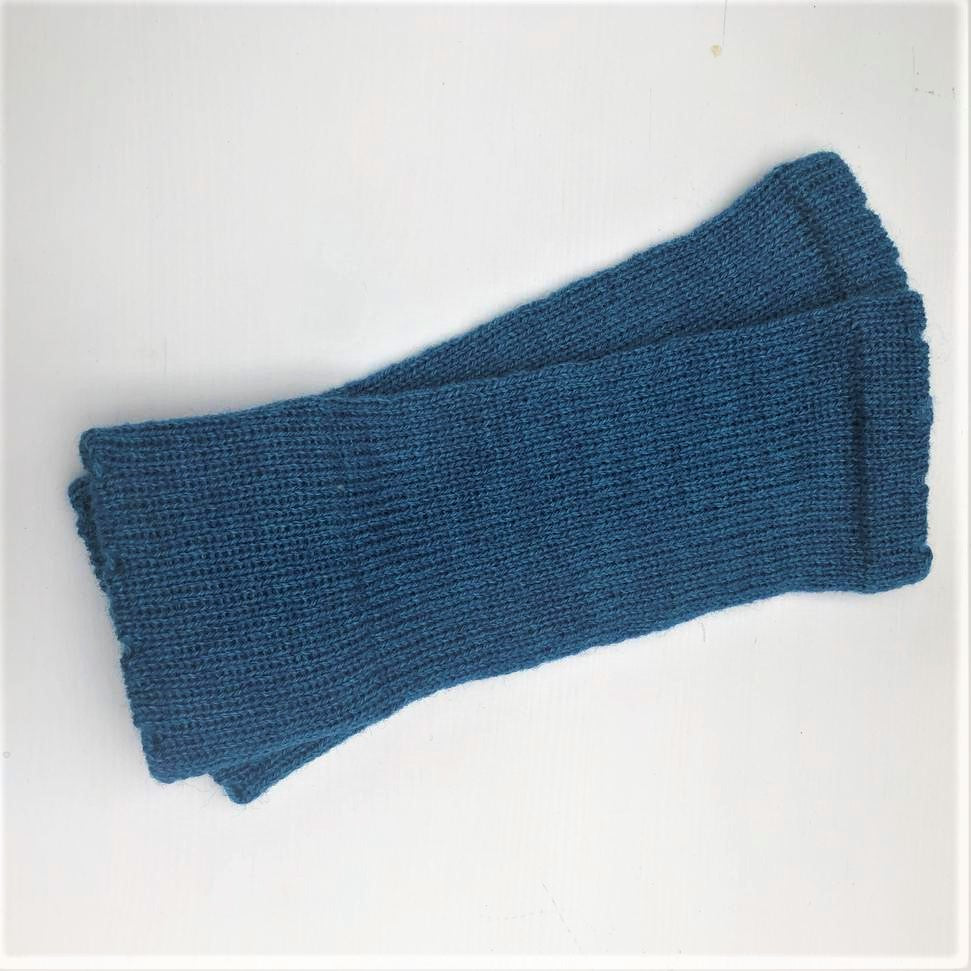 Fingerless Gloves Teal