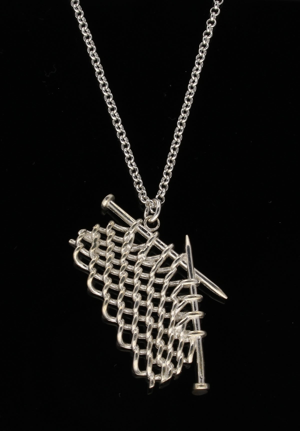 Rubyhues &#39;Work in Progress&#39; Sterling Silver Earrings